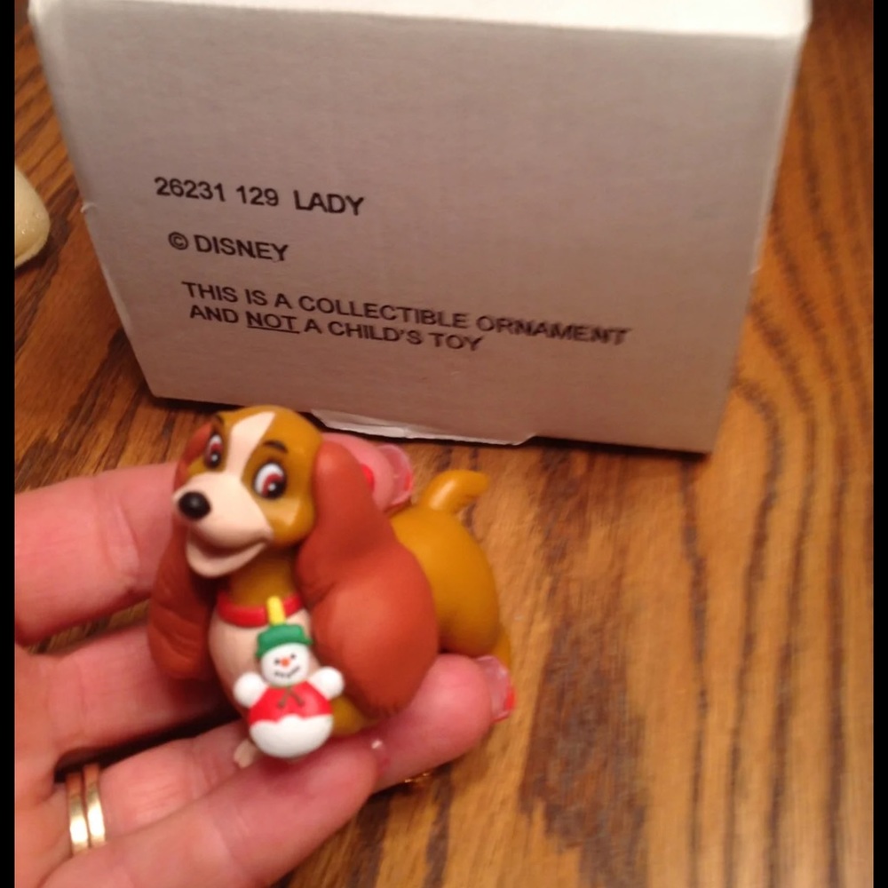 Disney’s Lady ornament.